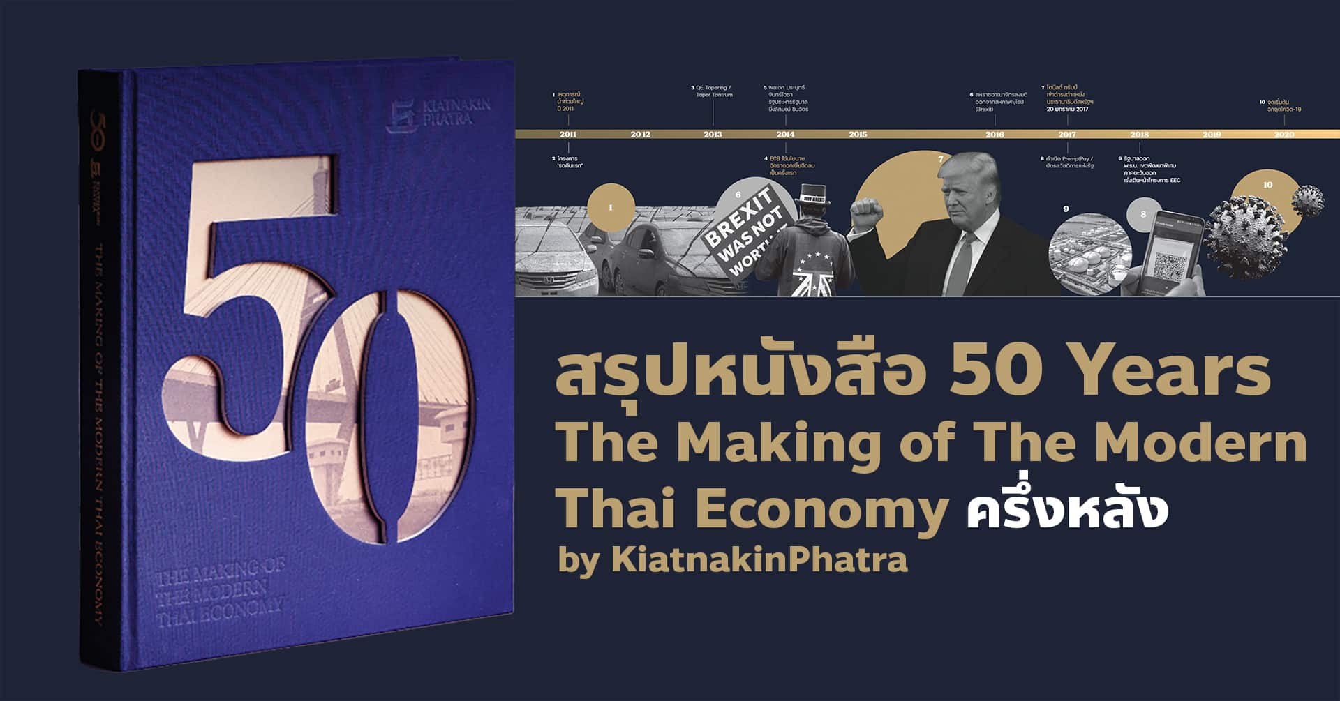 50 Years The Making of The Modern Thai Economy ธนาคารเกียรตินาคินภัทร ครึ่งหลัง